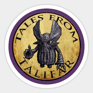 Tales From Talifar Sticker